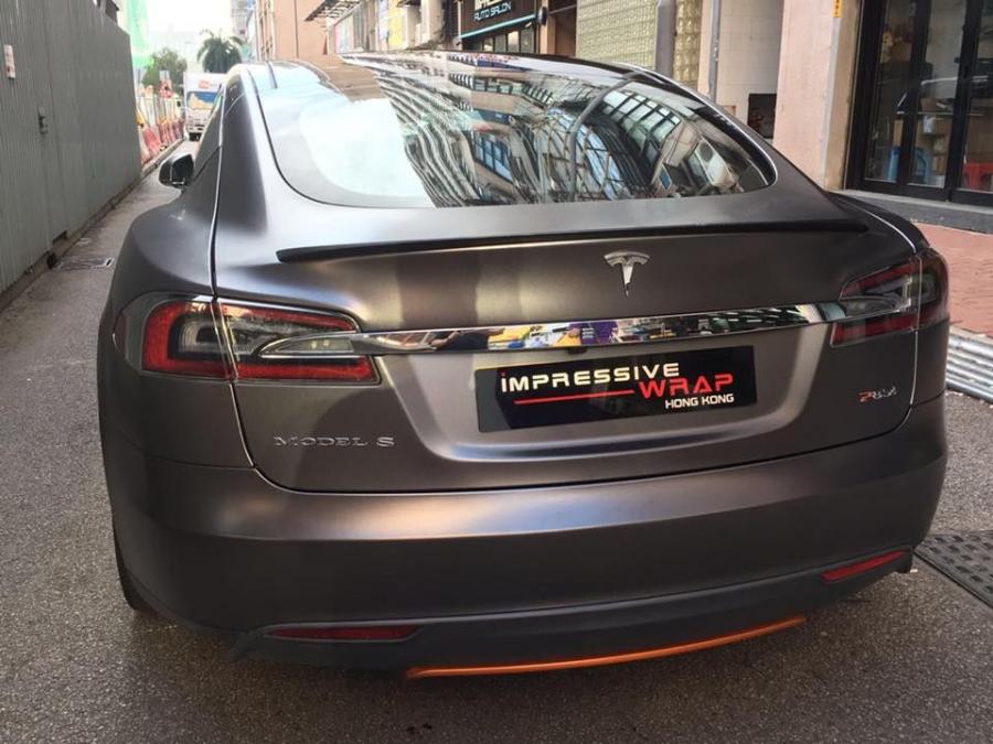 Tesla Model S P85+ by Impressive Wrap 2017 года  (JP) (фото 5 из 9)